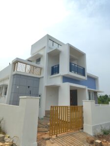 A dream home constructed through best builders of Palakkad.